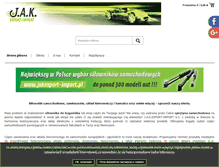 Tablet Screenshot of jakexport-import.pl